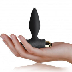 ROCKS OFF PLUG ANAL PETITE SENSATIONS POUR DEBUTANTS NOIR