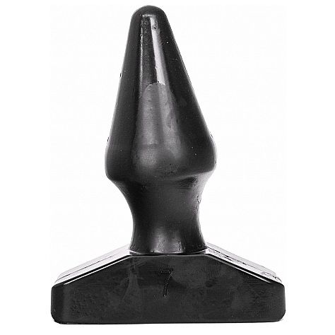 Plug conique lisse 16 cm diamètre 7 cm — vue de profil