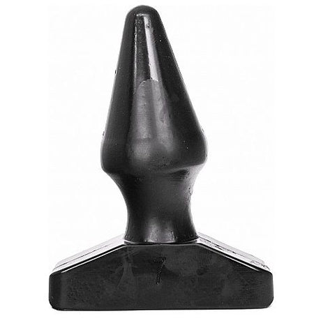 Plug conique lisse 16 cm diamètre 7 cm — vue de profil