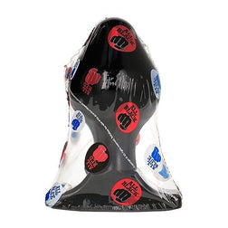 Plug anal All Black AB72 presentado con su embalaje