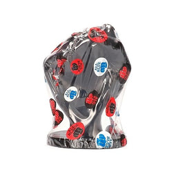 Plug fisting poing fermé noir 14 cm - emballage
