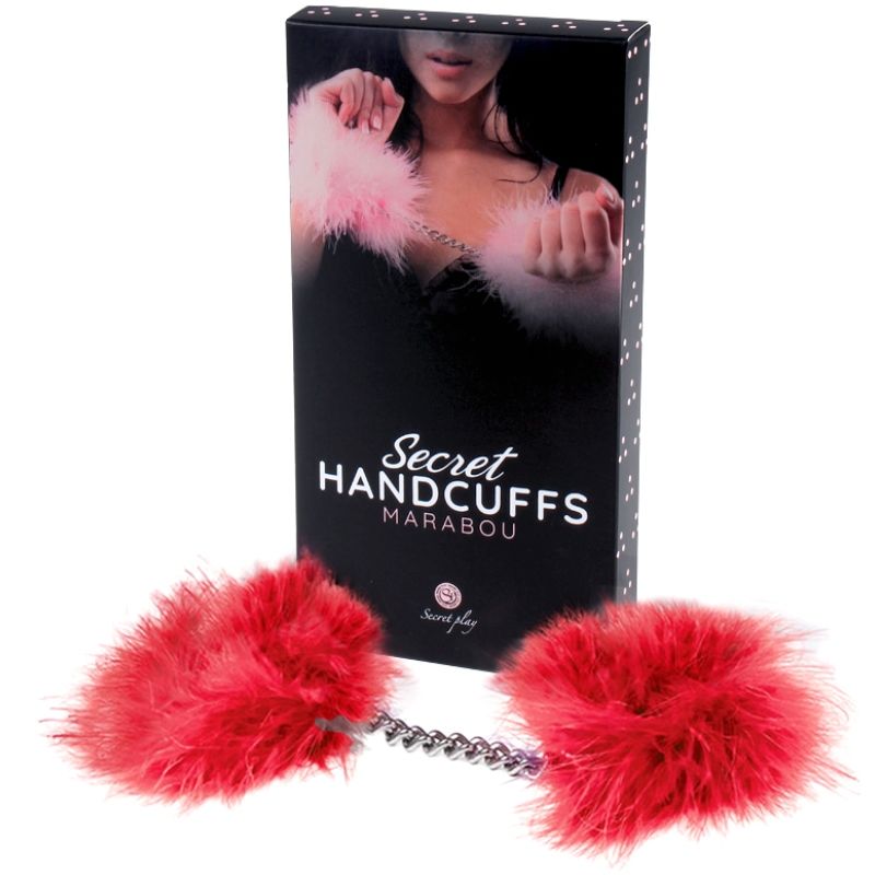 SECRETPLAY MENOTTES MARABOU ROUGE