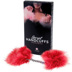 SECRETPLAY MENOTTES MARABOU ROUGE