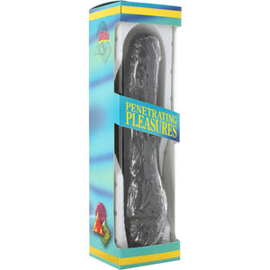 SEVEN CREATIONS VINYLE P SHAPE VIBRATEUR PENIS NOIR 20 CM