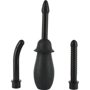 Kit douche anale complet avec embouts interchangeables · Seven Creations · Hygiène anale
