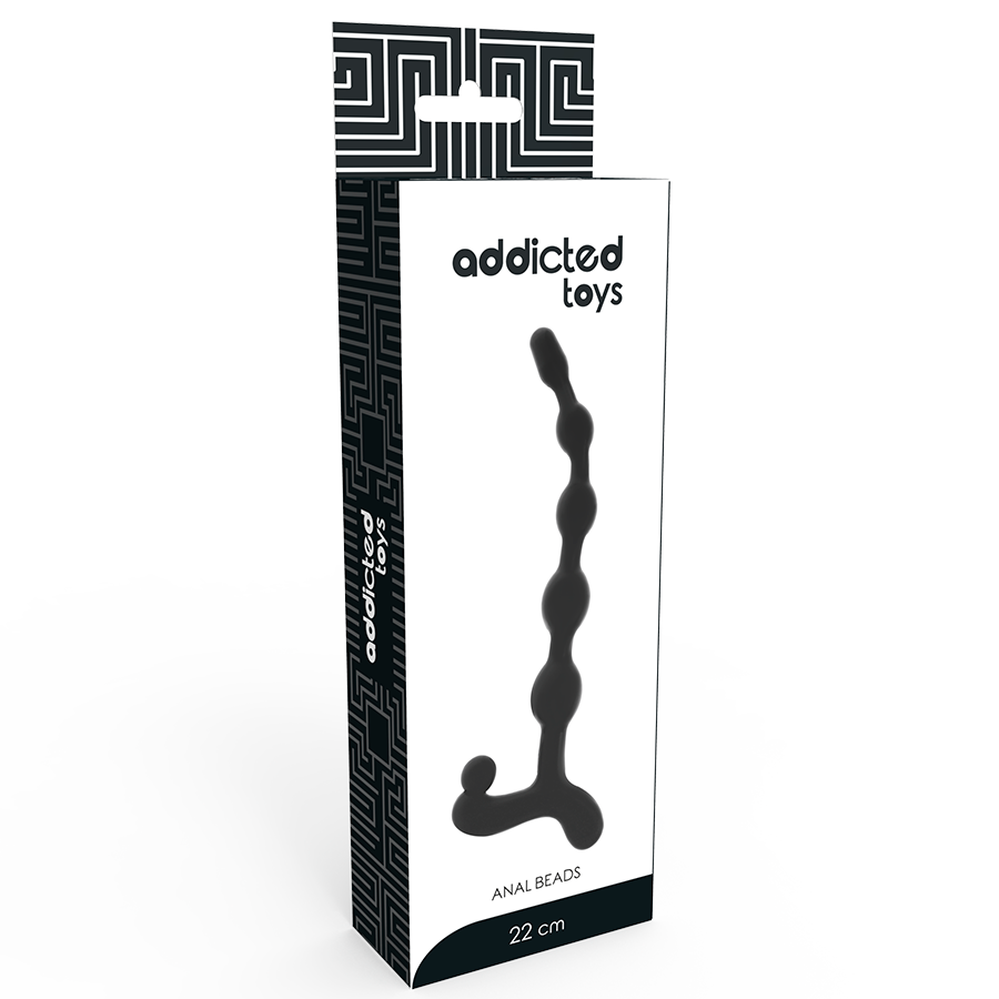 ADDICTED TOYS BALLES ANAL 22 CM NOIR