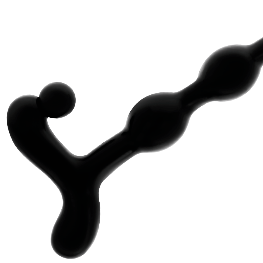 ADDICTED TOYS BALLES ANAL 22 CM NOIR