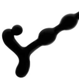 Close-up of the anal beads and their stop base