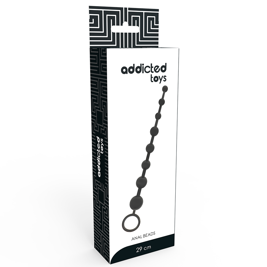 ADDICTED TOYS BILLES ANAL 29 CM NOIR