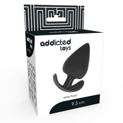 Plug anal Addicted Toys dual density, longueur 9,5 cm
