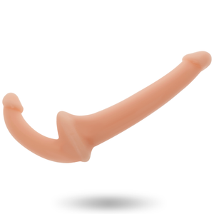 Gode double sans harnais 18 cm — en situation