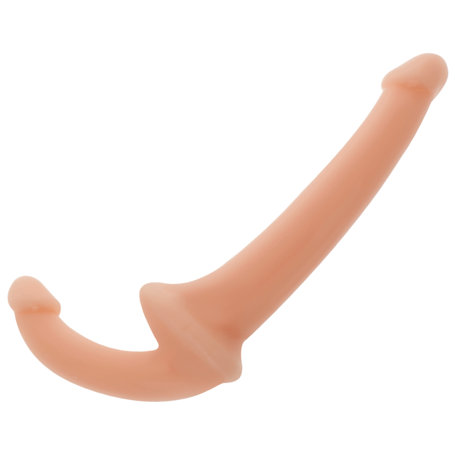 Gode double sans harnais 18 cm — gros plan