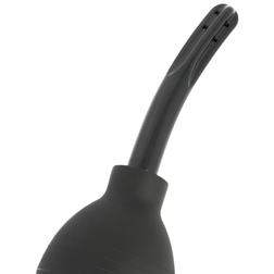 Squeeze Clean Black Silicone Anal Douche Bulb