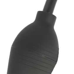 Squeeze Clean Black Silicone Anal Douche Bulb