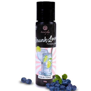 Lubrifiant arôme gin tonic 60 ml — Drunk in Love · Secretplay Cosmetic · Lubrifiants aromatisés