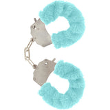 TOYJOY MANCHETTES FURRY FUN BONDAGE BLEU