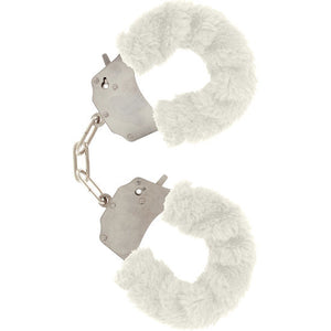 TOYJOY MANCHETTES FURRY FUN BONDAGE BLANC
