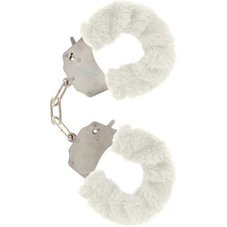 TOYJOY MANCHETTES FURRY FUN BONDAGE BLANC