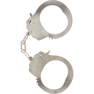 Menottes métal chromé style police — Metal Handcuffs · Toyjoy · Menottes