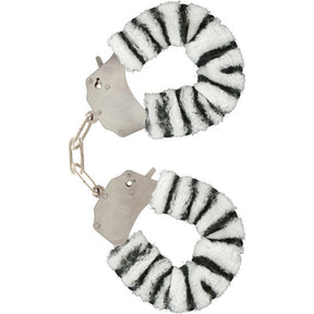 TOYJOY MANCHETTES FURRY FUN BONDAGE ZEBRE