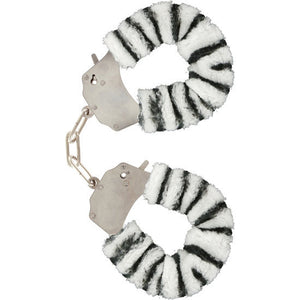 TOYJOY MANCHETTES FURRY FUN BONDAGE ZEBRE