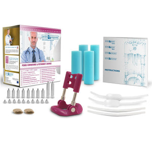 Extenseur pénien Andropeyronie à traction réglable.