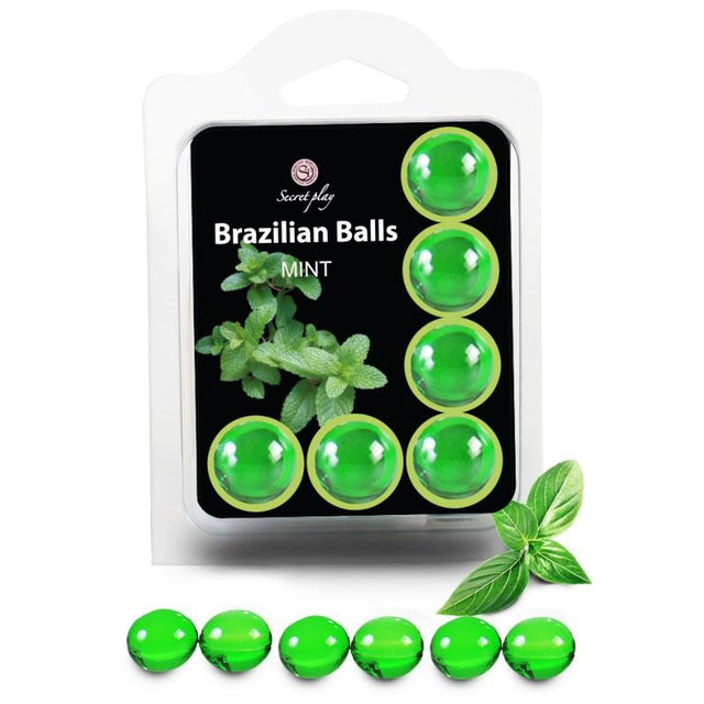 SECRETPLAY SET 6 BALLES BRESILIENNES SUPERBE