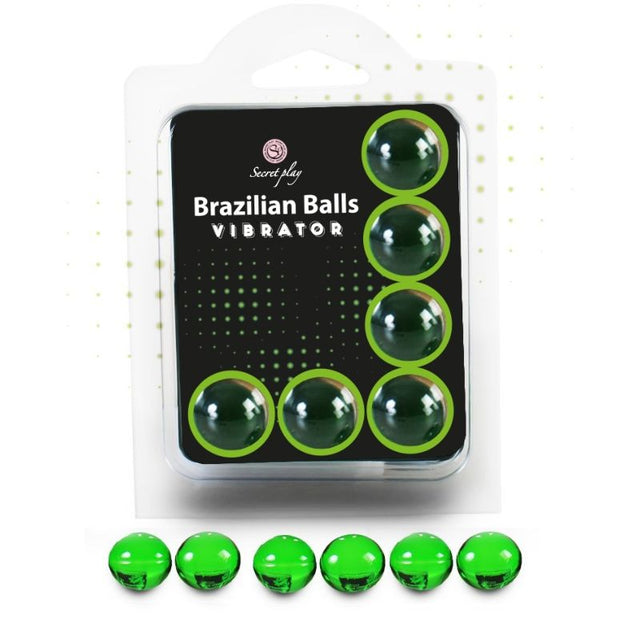 SECRETPLAY SET 6 BOULES BRESILIENNES VIBRATEUR