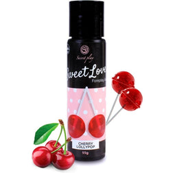 Gel-sucette comestible cerise pour fellation — Sweet Love 60 ml