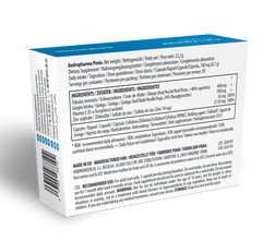 Complément Andropharma Penis 30 capsules — vue de profil
