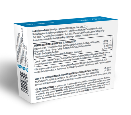 ANDROPHARMA PENIS SUPPLEMENT D AGRANDISSEMENT DU PENIS