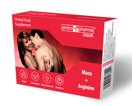 ANDROPHARMA VIGOR SUPPLEMENT AMELIORATION DE LA LIBIDO