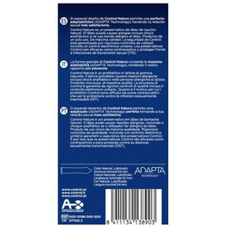 CONTROL PRESERVATIFS ADAPTA NATURE 12 UNITES