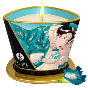 SHUNGA BOUGIE DE MASSAGE FLEURS DES ILES 170 ML