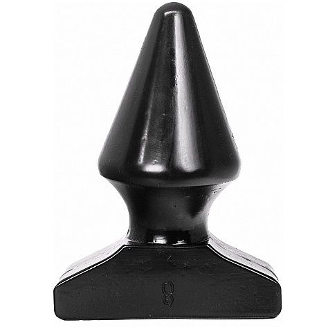 Plug conique XL 17 cm diamètre 8 cm — vue de profil