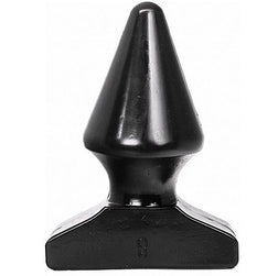 Perfil cónico del plug anal XL All Black negro