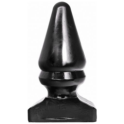 Plug conique géant 28,5 cm diamètre 11,5 cm — vue de profil
