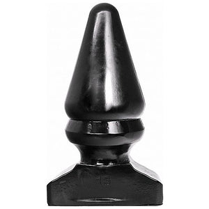 Plug conique géant 28,5 cm diamètre 11,5 cm — vue de profil