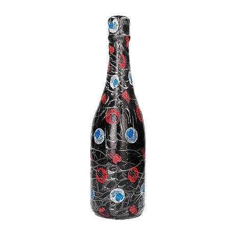 Champagne Bottle Butt Plug, 39,5 × 10,5 cm — side view