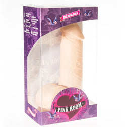 Gode réaliste avec testicules ventouse 16 cm — emballage
