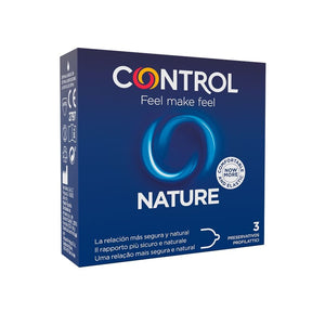 CONTROL PRESERVATIFS ADAPTA NATURE 3 UNITES