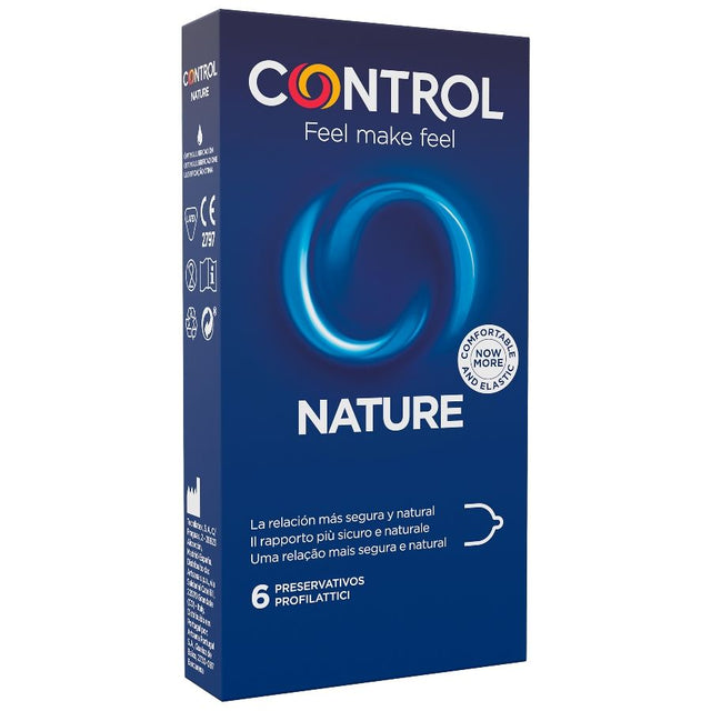 CONTROL PRESERVATIFS ADAPTA NATURE 6 UNITES