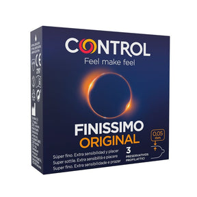 CONTROL PRESERVATIFS FINISSIMO 3 UNITES