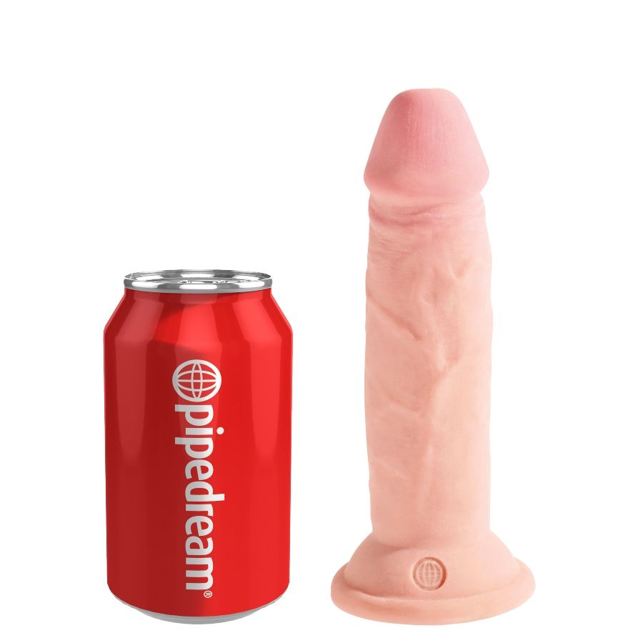 Gode triple densité silicone 15 cm — vue de profil