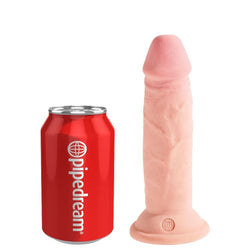 Gode triple densité silicone 15 cm — vue de profil
