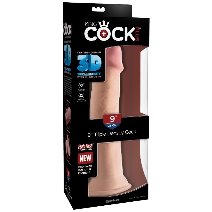 KING COCK GODE TRIPLE DENSITE 23 CM
