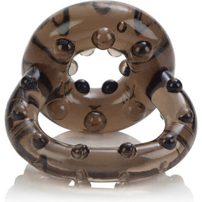 Double cockring avec anneau scrotum — All Star Enhancer · Calexotics · Cockrings Vibrants