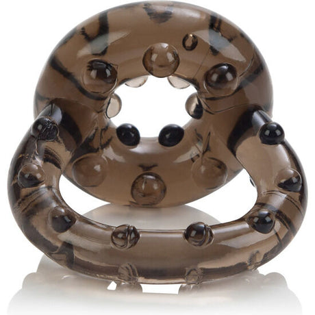 Double cockring avec anneau scrotum — All Star Enhancer · Calexotics · Cockrings Vibrants
