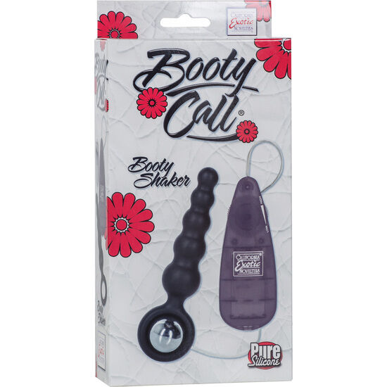Chapelet anal vibrant silicone 4 boules graduées — emballage
