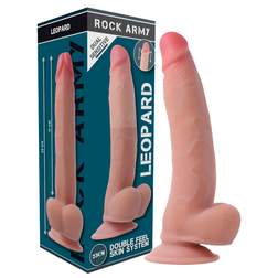 Gros gode dual density 23 cm diamètre épais 47mm pour homme